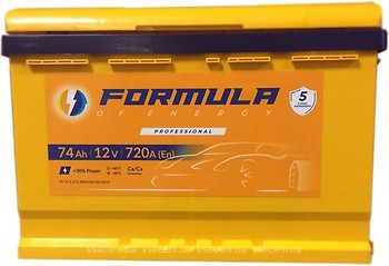 Фото Formula Professional 74 Ah Euro