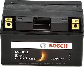 Фото Bosch M6 AGM 8 Ah (M6 011)