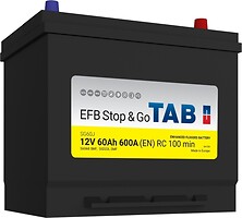 Фото TAB EFB Stop & Go Asia 60 Ah (0) (56068, 212860, SG60J)