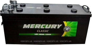 Фото Mercury Classic Plus 190 Ah