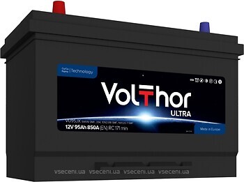 Фото VolThor Ultra Asia 95 Ah (59519, 301195, VU95JX)