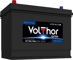 Фото VolThor Ultra Asia 75 Ah (57524, 301175, VU75JX)