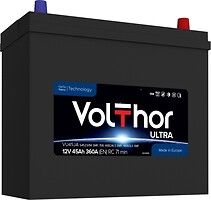 Фото VolThor Ultra Asia 45 Ah Euro (54523/84, 301246, VU45JA)