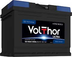 Фото VolThor Ultra 60 Ah (56010, 56013, 301760, 301162, VU60HX)