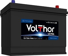 Фото VolThor Ultra Asia 75 Ah Euro (57529, 301275, VU75J)