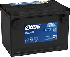 Фото Exide Excell 70 Ah (EB708)