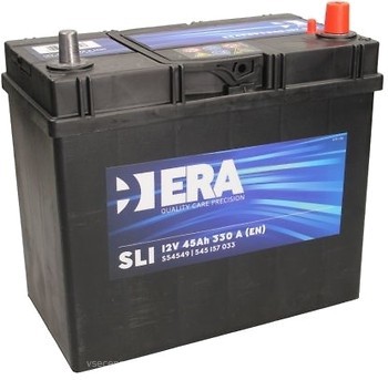 Фото Era SLI Asia 45 Ah EN330 тонкая клемма (S54549, 545157033)