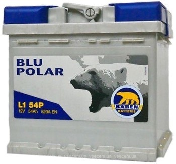 Фото Baren Blu Polar 54 Ah (0) (L154P)