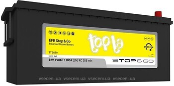 Фото Topla EFB Stop & Go Truck 190 Ah (3) (69032, 491612, TSG19)