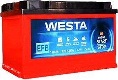 Фото Westa Red EFB Start-Stop 6СТ-110 АзЕ