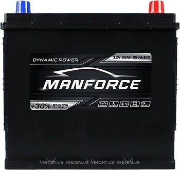 Фото Manforce Dynamic Power Asia 65 Ah 650A Euro