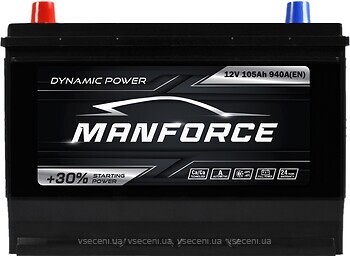 Фото Manforce Dynamic Power Asia 105 Ah 940A