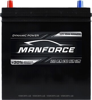 Фото Manforce Dynamic Power Asia 45 Ah 420A