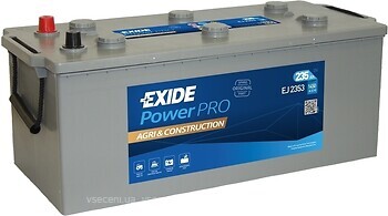 Фото Exide PowerPRO Agri & Construction 235 Ah (EJ2353)