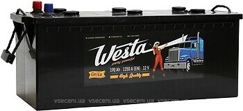 Фото Westa Standard 6СТ-190 Ah 1250A