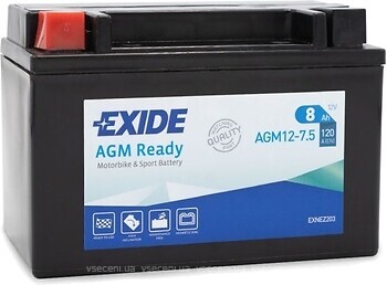 Фото Exide AGM 8 Ah (AGM12-7.5)