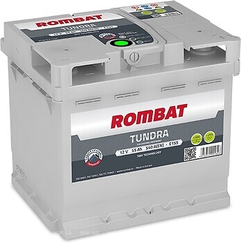 Фото ROMBAT Tundra 55 Ah (0) (E155)
