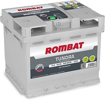 Фото ROMBAT Tundra 65 Ah (0) (E265)