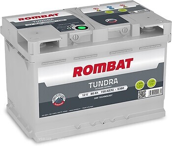 Фото ROMBAT Tundra 80 Ah (0) (E380)