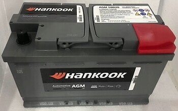 Фото Hankook AGM 80 Ah Euro (AGM58020)