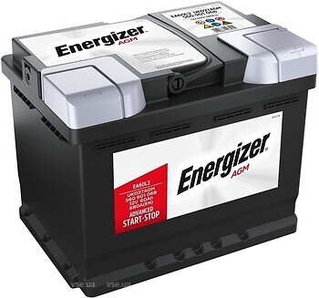 Фото Energizer Premium AGM 60 Ah (EA60L2, 560901068)