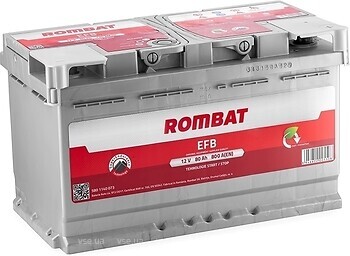 Фото ROMBAT EFB 80 Ah (0) (F480)