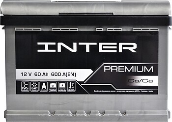 Фото Inter Premium 6СТ-60 АзЕ 600A