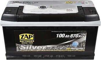 Фото ZAP Silver 100 Ah Euro (600 83)