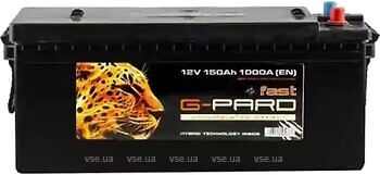 Фото G-Pard Fast 150 Ah Euro EN1000 (3) L (TRC150-F00)