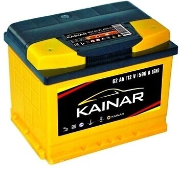 Фото Kainar Standart+ 62 Ah Euro EN590 (1) L (062 261)