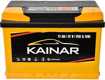 Фото Kainar Standart+ 77 Ah Euro EN750 (0) R (077 260)