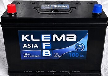 Фото Klema EFB 100 Ah Asia EN850 (1) L