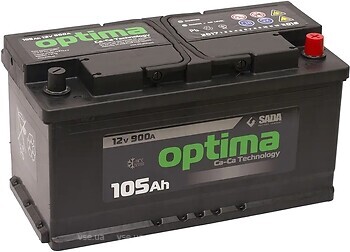 Фото Optima 105 Ah Euro EN900 (0) R