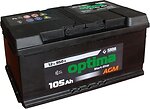 Фото Optima AGM 105 Ah Euro EN950 (0) R