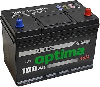 Фото Optima Asia 100 Ah EN800 (0) R