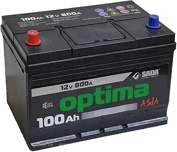 Фото Optima Asia 100 Ah EN800 (1) L