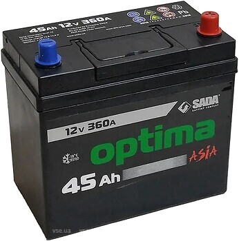 Фото Optima Asia 45 Ah EN360 (0) R