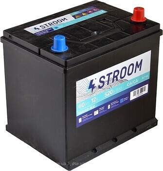 Фото Stroom Japan 60 Ah EN520 (0) R (108394, SM060-BJ0)