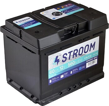 Фото Stroom Base 60 Ah EN560 (0) R (108378, SM060-BA0)