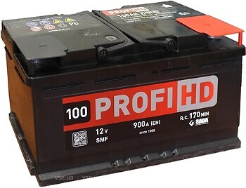 Фото SADA Profi HD SMF 100 Ah EN900 (0) R