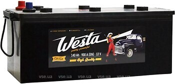 Фото Westa Pretty Powerful 140 Ah EN900 (3) L (4820282060198, WPP140)
