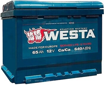 Фото Westa Premium 65 Ah EN640 (0) R (4822023650644)