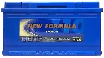 Фото New Formula Premium 110 Ah Euro EN1000 (0) R (6102304219)