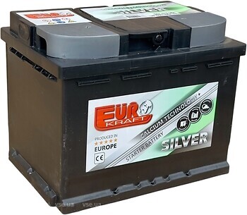 Фото Eurokraft Silver 62 Ah EN600 (1) L