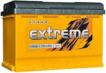 Фото Extreme 74 Ah Euro EN720 (0) R (H 175MM)