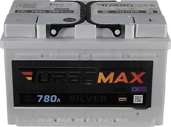 Фото Turbomax Silver 78 Ah EN780 (0) R (TM78A780R)