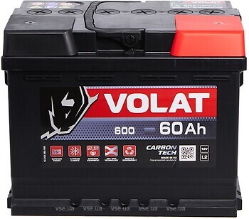Фото Volat 60 Ah EN600 (0) R