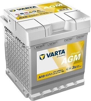 Фото Varta Dynamic AGM 40 Ah EN420 (A10) (540901042)