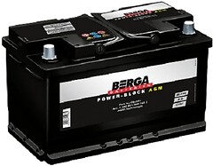 Фото Berga Power Block AGM 80 Ah EN800 (0) R (5809010807502)
