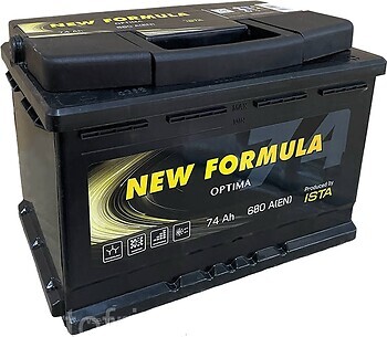 Фото New Formula Optima 74 Ah EN680 (0) R (5741102211)